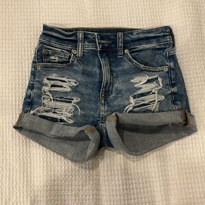 american eagle jean shorts